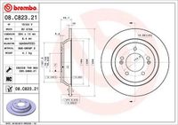 Remschijf 08C82321