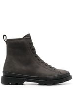 Camper bottes en cuir à lacets - Gris