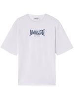 AMBUSH t-shirt en coton biologique à logo imprimé - Blanc - thumbnail