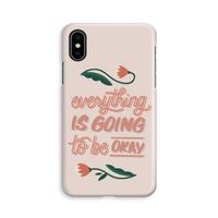 Optimistic flower girl: iPhone Xs Volledig Geprint Hoesje - thumbnail