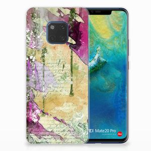 Hoesje maken Huawei Mate 20 Pro Letter Painting