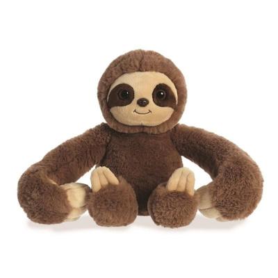 Aurora Knuffel Luiaard Hang-n-swing Junior 33 Cm Pluche Bruin