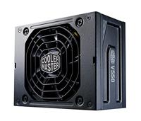 Cooler Master V550 SFX Gold, EU-stekker - 550W 80 PLUS Gold, modulaire voeding, SFF/mini-ITX PSU, stille 92 mm FDB-ventilator, semi-ventilatorloze modus, SFX-naar-ATX-beugel, 10 jaar garantie - 550W