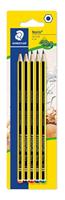 Staedtler Noris potloden, verschillende hardheidsgraden, 5 stuks
