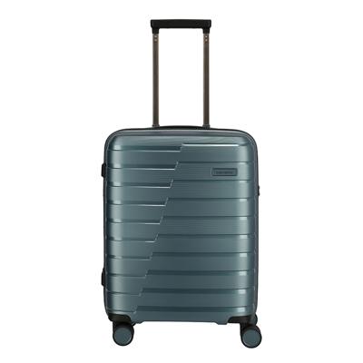 Travelite Air Base 4 Wiel Trolley S ice blue Harde Koffer Travelite Air Base 4 Wiel Trolley S ice blue Harde Koffer