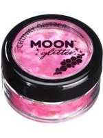 Moon Glitter Zeshoekjes Pink