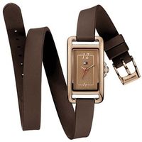 Horlogeband Tommy Hilfiger 1781223 / TH679301462 / 1462 / TH-187-3-34-1284 Leder Bruin 10mm - thumbnail