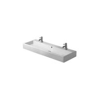 Duravit Vero Meubelwastafel 2 Kraangaten 120x47x17.5 cm Rechthoek Keramiek Glanzend Wit