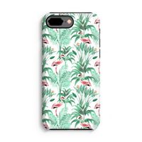 Flamingo bladeren: iPhone 7 Plus Tough Case - thumbnail