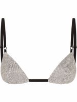 Dolce & Gabbana soutien-gorge triangle en mesh - Gris - thumbnail