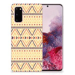 Samsung Galaxy S20 TPU bumper Aztec Yellow