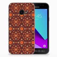 Samsung Galaxy Xcover 4 | Xcover 4s TPU bumper Batik Brown - thumbnail