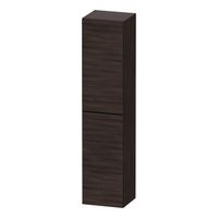 Hoge Kast Duravit D-Neo Kolomkast Wand 176 cm Rechtsdraaiend Mat Kastanje (Donker)