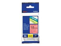 Brother TZE441 Lint Zwart/Rood