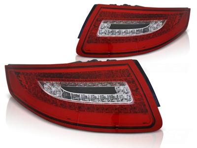 Tuning-Tec Achterlichten PORSCHE 911 997 04-09 ROOD HELDER LED