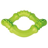 Trixie - waterspeelgoed Gegolfde ring voor hond, willekeurige kleur, 15 cm - TR-3360