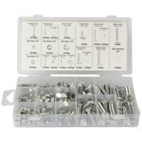 Toolland HAS06 Assortiment bouten Staal Verzinkt 240 stuk(s) - thumbnail