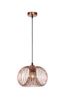 Lucide VINTI - Hanglamp - Ø 30 cm - 1xE27 - Koper