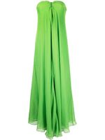 Cult Gaia robe-bustier Janelle à coupe longue - Vert - thumbnail