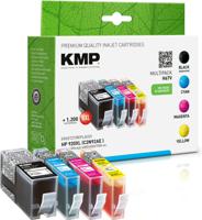 KMP Inktcartridge vervangt HP 920XL, CD975AE, CD972AE, CD973AE, CD974AE Compatibel Combipack Zwart, Cyaan, Magenta, Geel H67V 1717,0055 - thumbnail