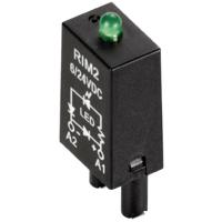 Weidmüller LED-module Met display, LED, Met vrijloopdiode RIM 2 110/230VDC Lichtkleur (naam): Groen 10 stuk(s)