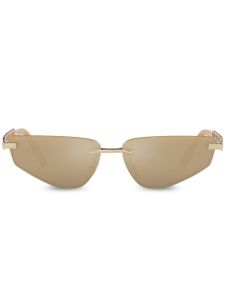 Dolce & Gabbana Eyewear lunettes de soleil à monture papillon - Jaune