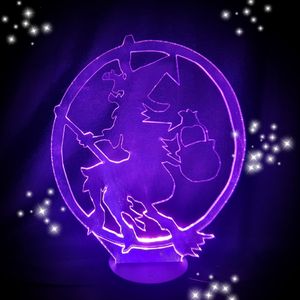 3D LED LAMP - HALLOWEEN HEKS