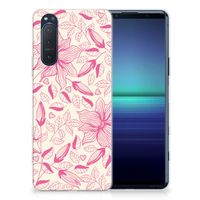 Sony Xperia 5II TPU Case Pink Flowers