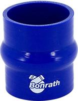 Bonrath siliconen balgslang Ø76 mm 76 mm recht blauw