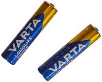 Varta - Alkaline batterij - AAA x 6 + 2 gratis - Long Life Power/High Energy (LR03)