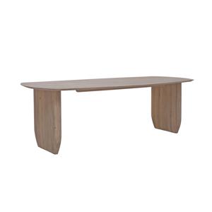 NOGA Syko eettafel 200x100 cm sand KES onderstel