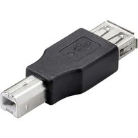 Renkforce USB 2.0 Adapter [1x USB 2.0 bus A - 1x USB-B 2.0 stekker] RF-4613072 - thumbnail