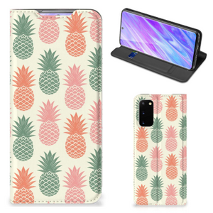 Samsung Galaxy S20 Flip Style Cover Ananas