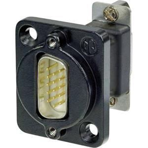 Neutrik NADB15MF-B D-sub adapter D-sub stekker 15-polig - D-sub bus 15-polig 1 stuk(s)