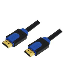 LogiLink CHB1105 HDMI-kabel HDMI Aansluitkabel HDMI-A-stekker, HDMI-A-stekker 5.00 m Zwart 4K UHD