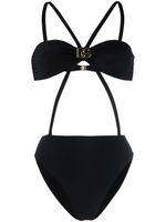 Dolce & Gabbana maillot de bain à plaque logo - Noir