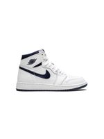 Jordan Kids baskets Air Jordan 1 Retro High OG - Blanc - thumbnail