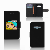 Samsung Galaxy Trend 2 Wallet Case met Pasjes Popart Oh Yes