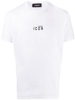 DSQUARED2 t-shirt Icon ample à logo imprimé - Blanc