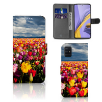 Samsung Galaxy A51 Hoesje Tulpen - thumbnail