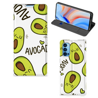 OPPO Reno4 Pro 5G Magnet Case Avocado Singing - thumbnail