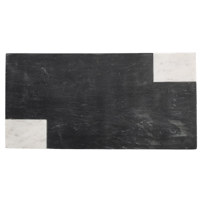 Bloomingville Snijplank Elvia Zwart Marmer 1.5 x 23 x 45.5 Bloomingville Snijplank Elvia Zwart Marmer 1.5 x 23 x 45.5