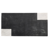 Bloomingville Snijplank Elvia Zwart Marmer 1.5 x 23 x 45.5