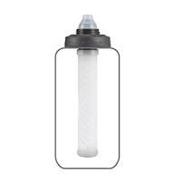 LifeStraw universele waterfilterflesadapterset past op geselecteerde flessen van hydroflask, Camelbak, Kleen Kanteen, Nalgene en More, wit