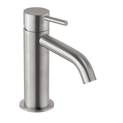 Wastafelmengkraan Mavesteel Rivo428 15.7cm met Click Waste 1-hendel Geborsteld RVS Wastafelmengkraan Mavesteel Rivo428 15.7cm met Click Waste 1-hendel Geborsteld RVS