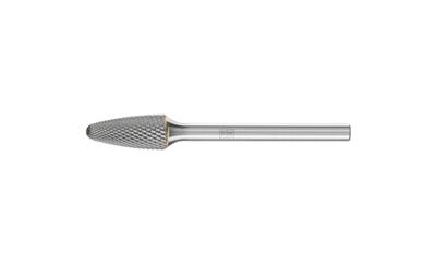 PFERD 21230073 Freesstift Hardmetaal Ronde boog Lengte 43 mm Afmeting, Ø 6 mm Werklengte 13 mm Schachtdiameter 3 mm 1 stuks