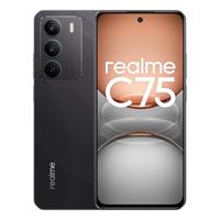 realme Smartphone C75 4G 8+128GB, IP69 Dust & Water Resistance, ArmorShell™ Protection, 90Hz FHD Display, 5828mAh Massive Battery, no adapter, Storm Black