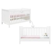 Bopita ledikant / bedbank Corsica (70 x 140 cm) Wit