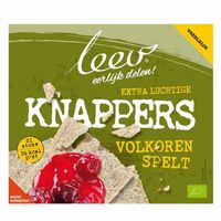 Leev Spelt knappers volkoren bio (150 gr)