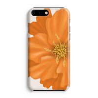 Orange Ellila flower: iPhone 8 Plus Volledig Geprint Hoesje - thumbnail